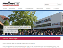 Tablet Screenshot of jvg-ehingen.de